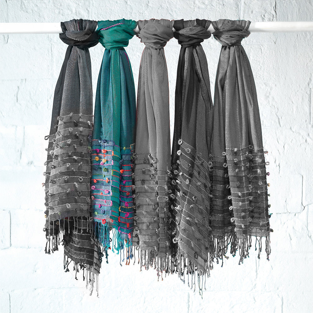 Indian Scarf with Loops
