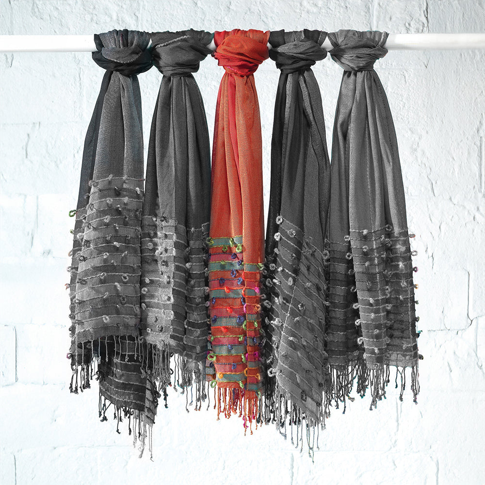 Indian Scarf with Loops