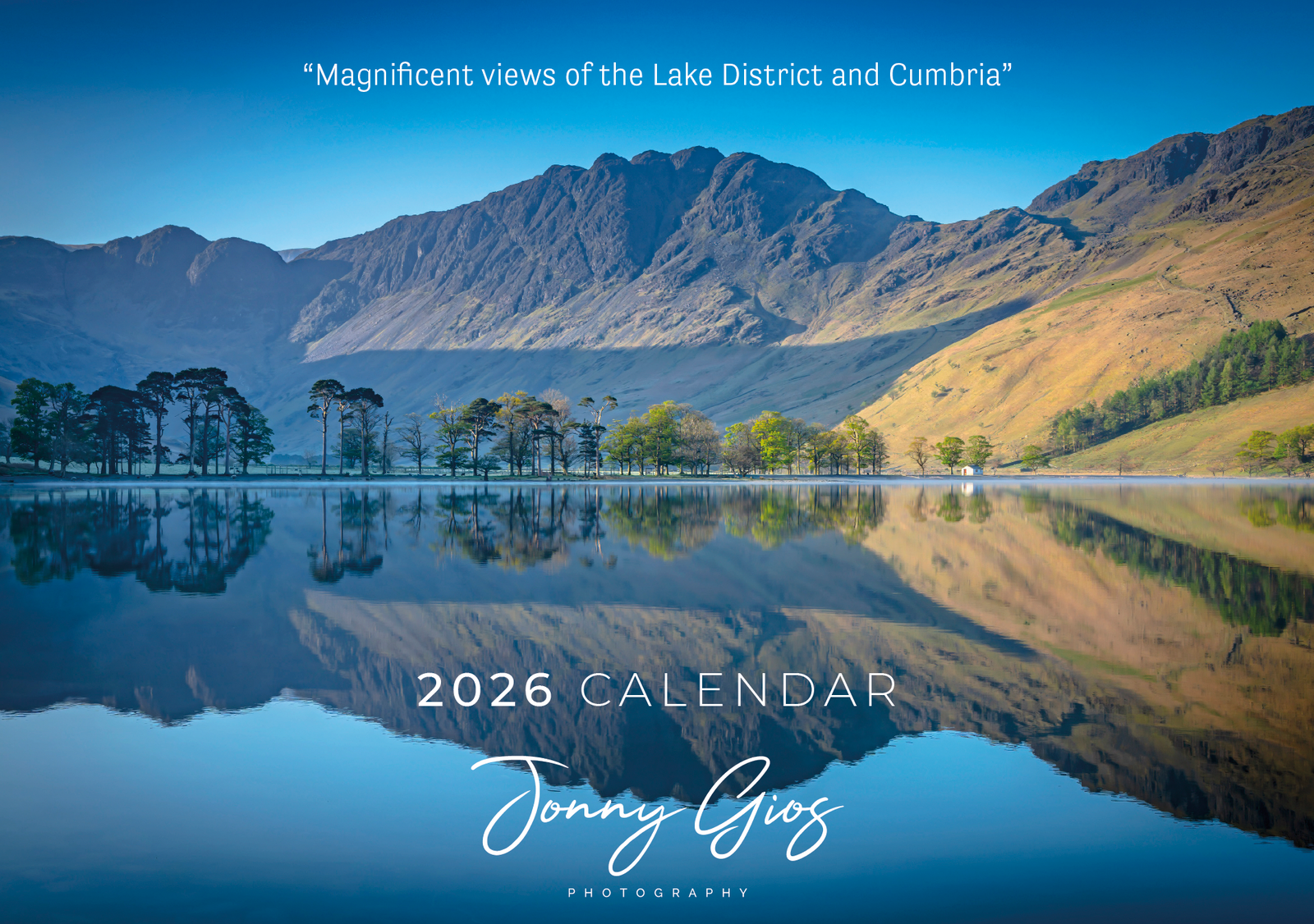 Jonny Gios 2026 Landscape Calendar