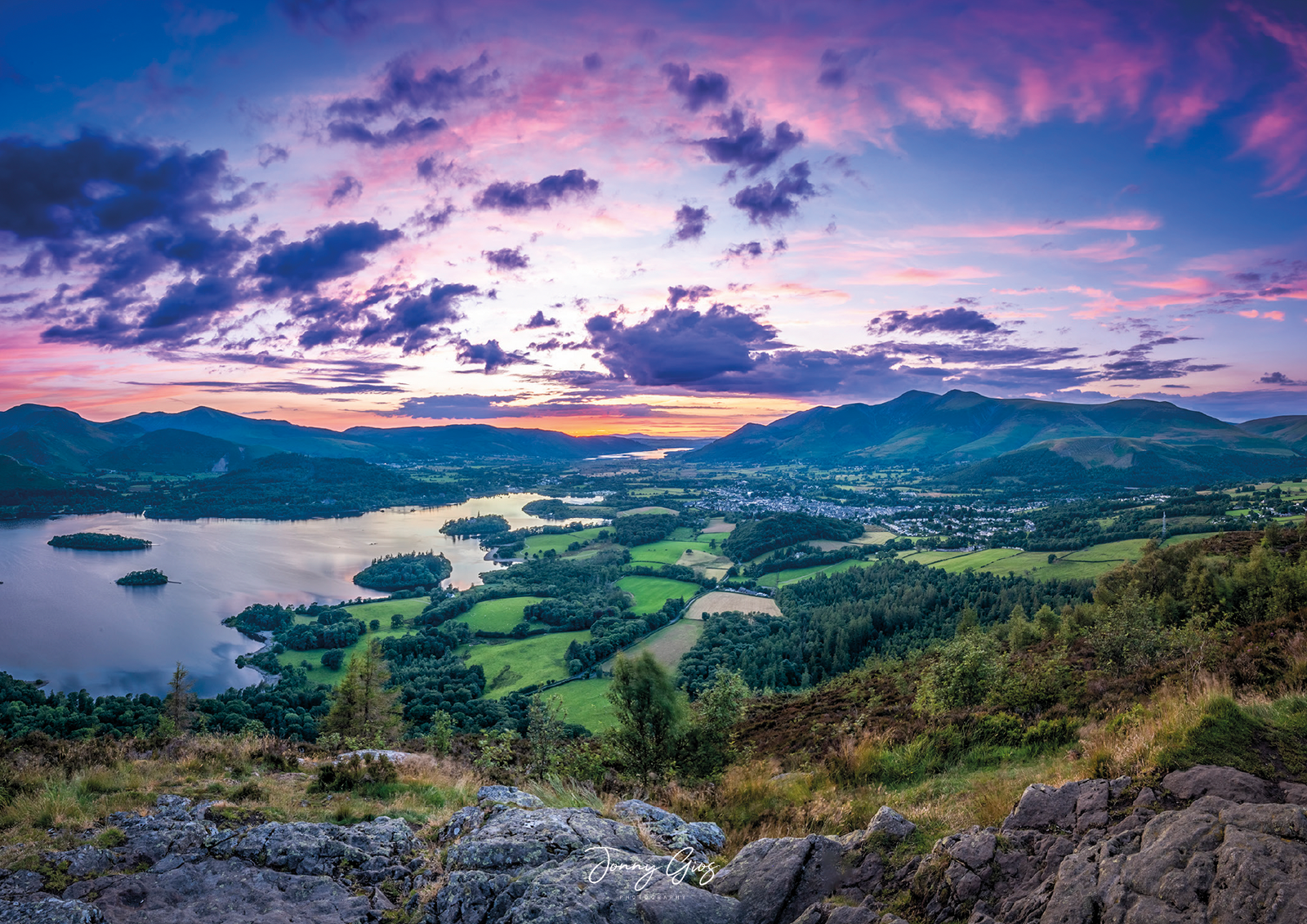 Jonny Gios 2026 Landscape Calendar