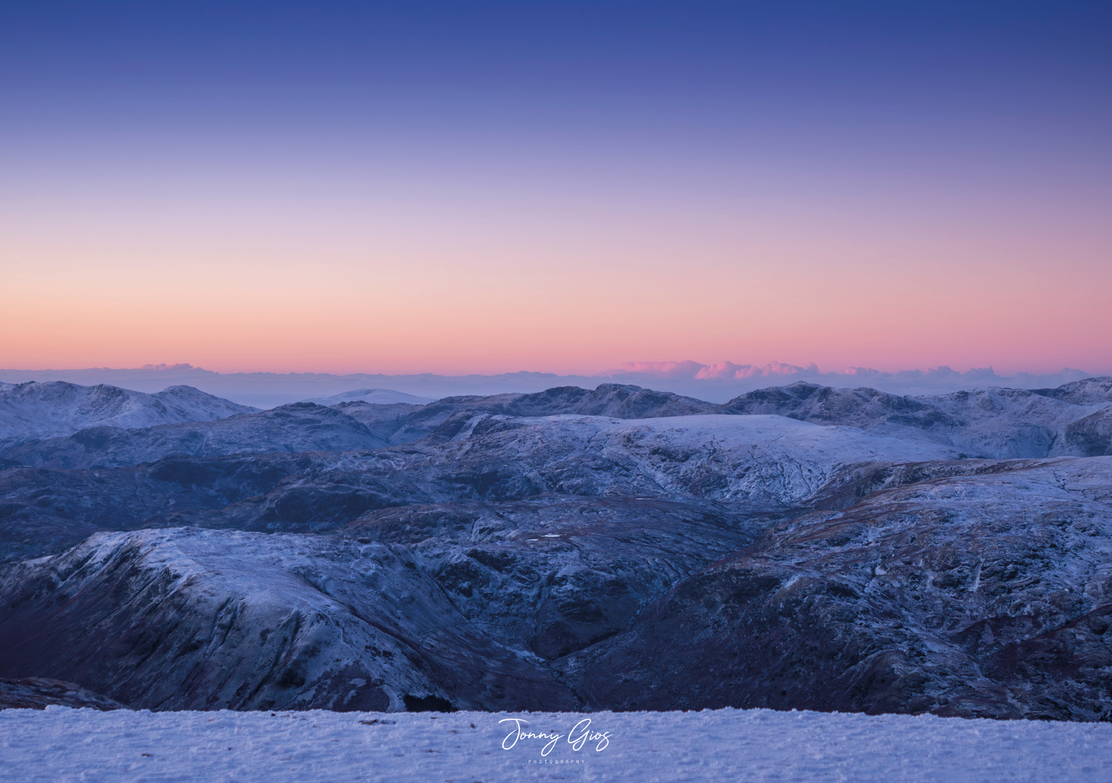 Jonny Gios 2026 Landscape Calendar