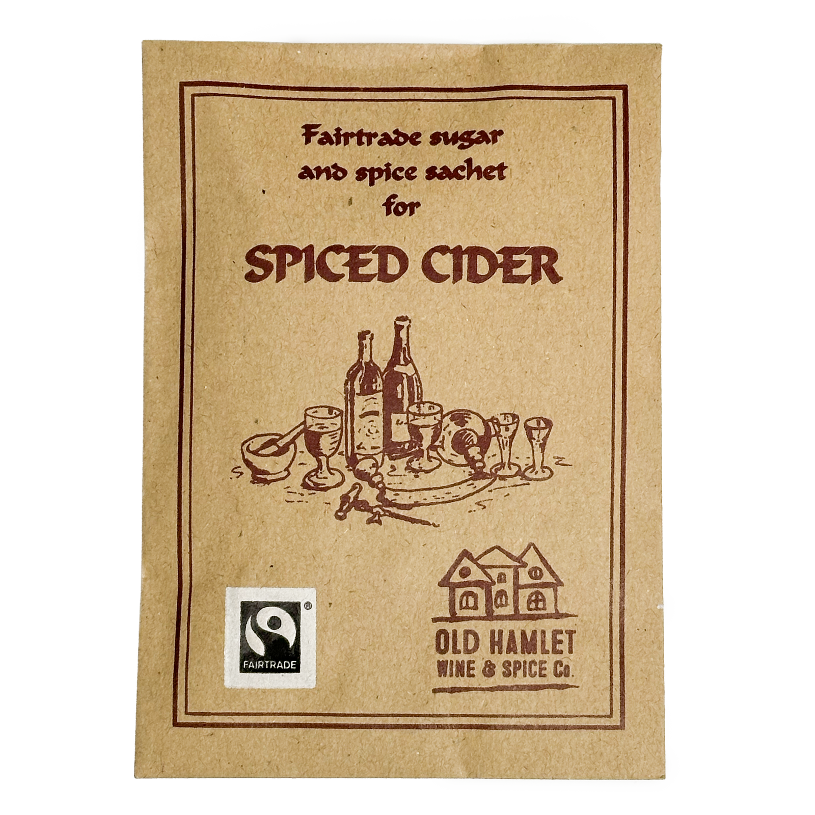 Fairtrade Spices For Hot Cider And Apple Juice - Single serving (1 Sachet)
