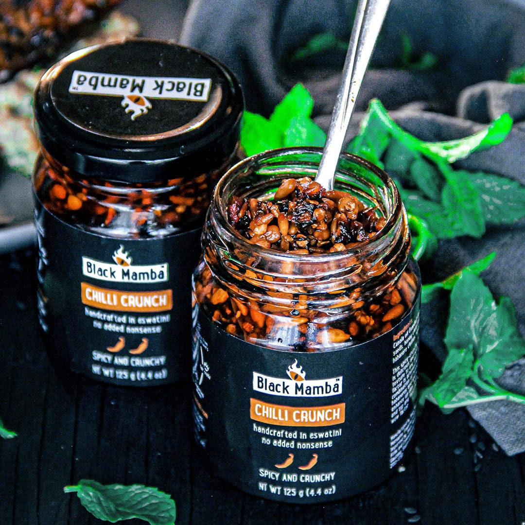 Black Mamba Chilli Crunch - 125g One Jar