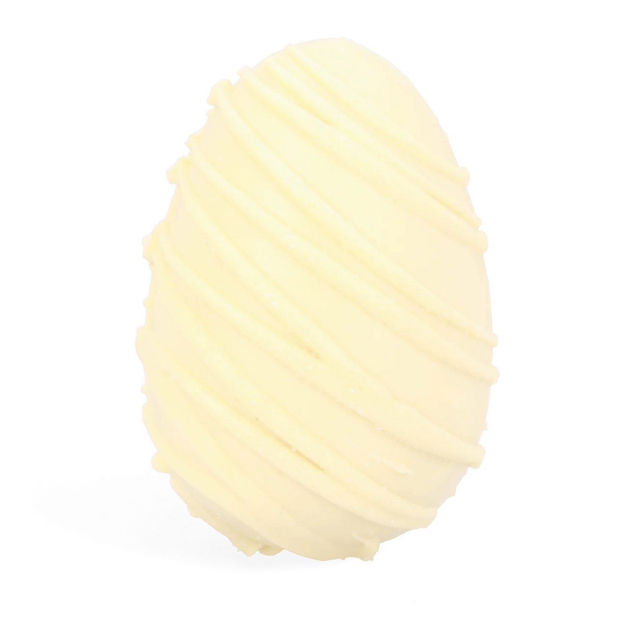 Cocoa Loco Lemon Drizzle White Chocolate Easter Egg (225g) | Fairtrade Organic Hand-Made UK