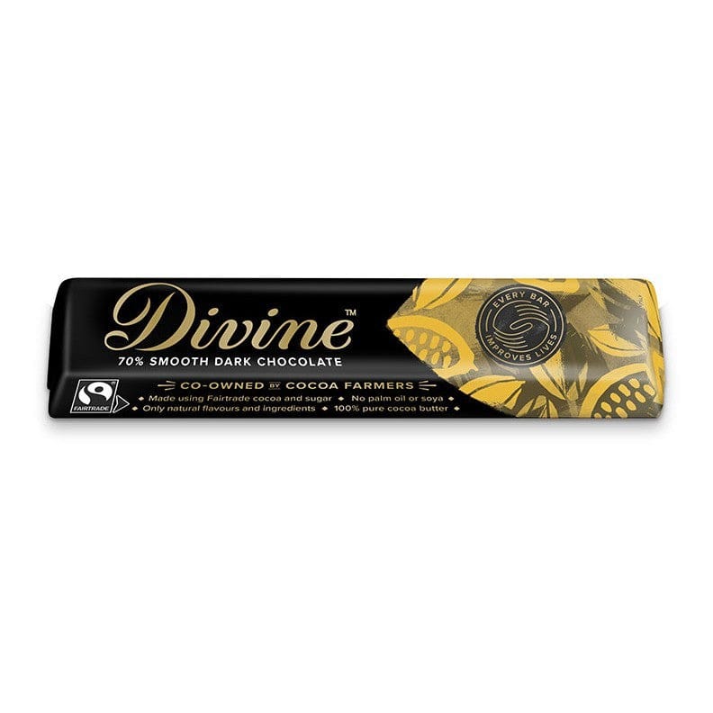 Divine 70% Dark Chocolate (5x35g bars)