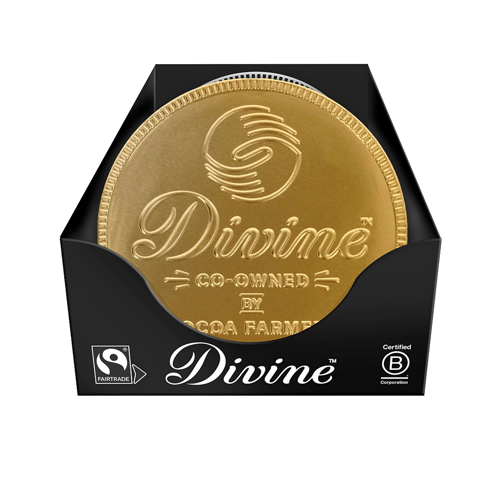 Divine Divine Milk Chocolate Giant Coin (58g)