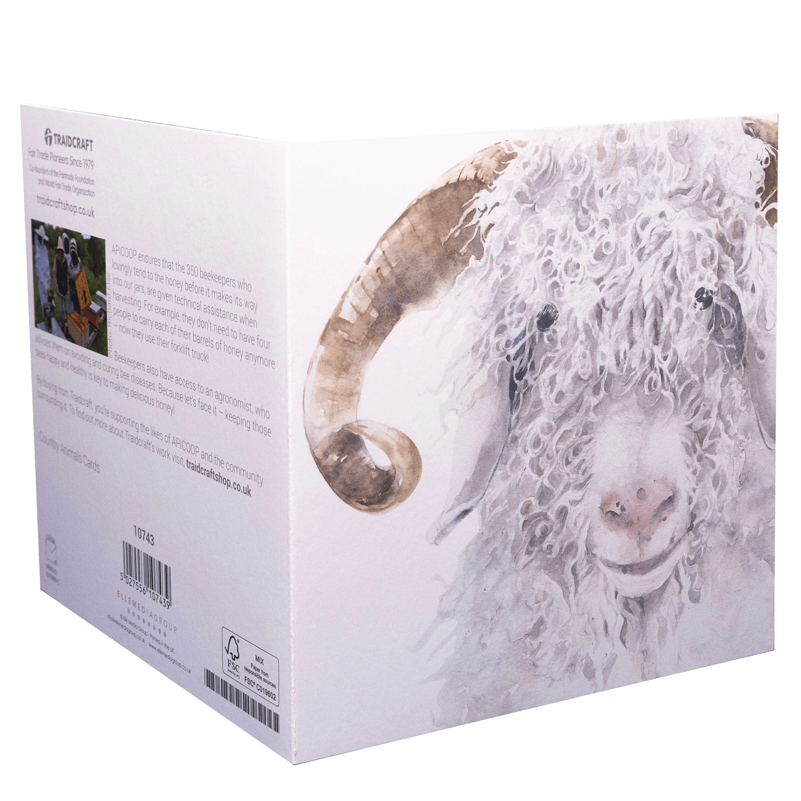 Traidcraft Country Animals Cards