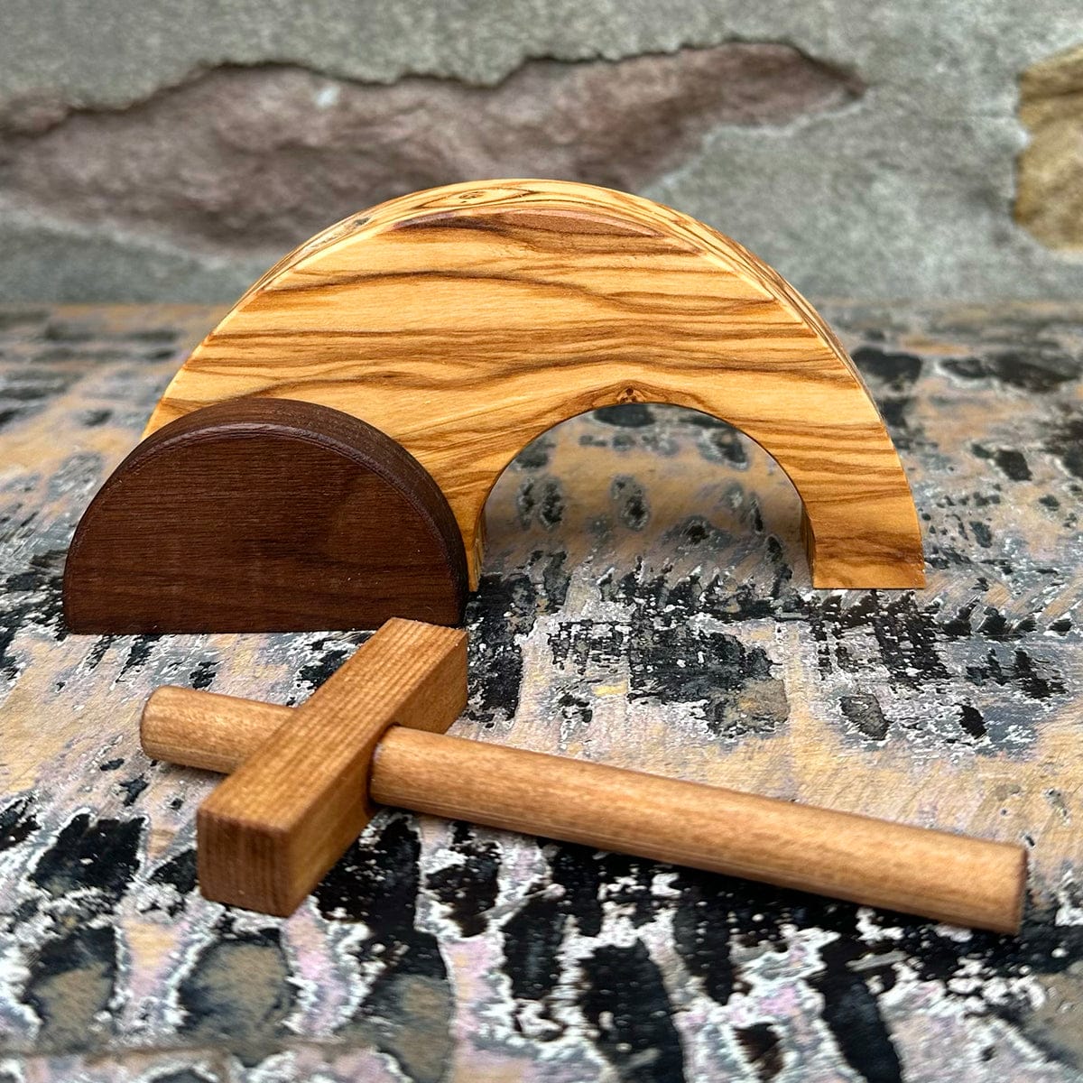 We Are Fair Trade Ltd Hand-made Wooden Resurrection Scene – Easter Display | Made in the UK