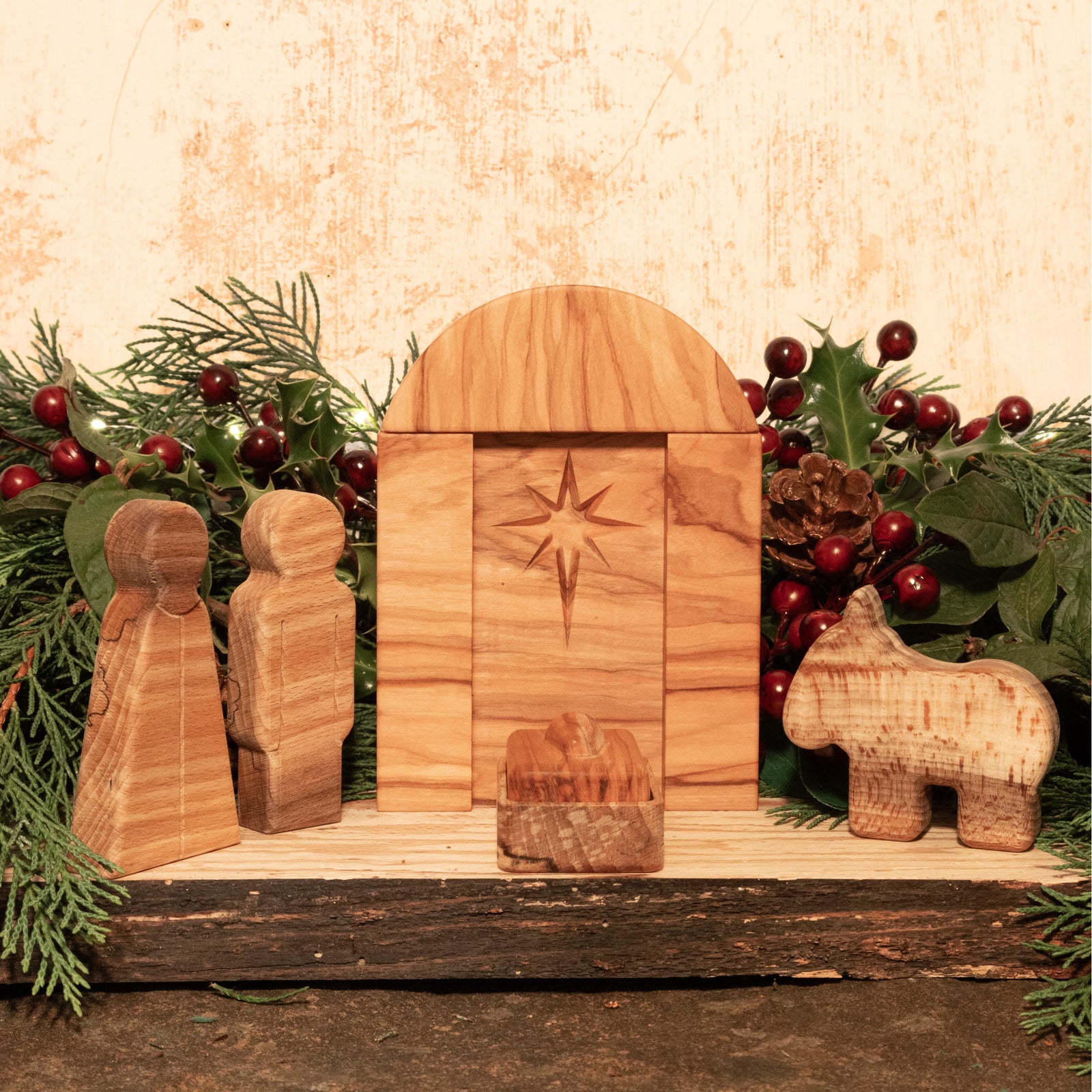 We Are Fair Trade Ltd Modular Nativity Set - Foundation Set