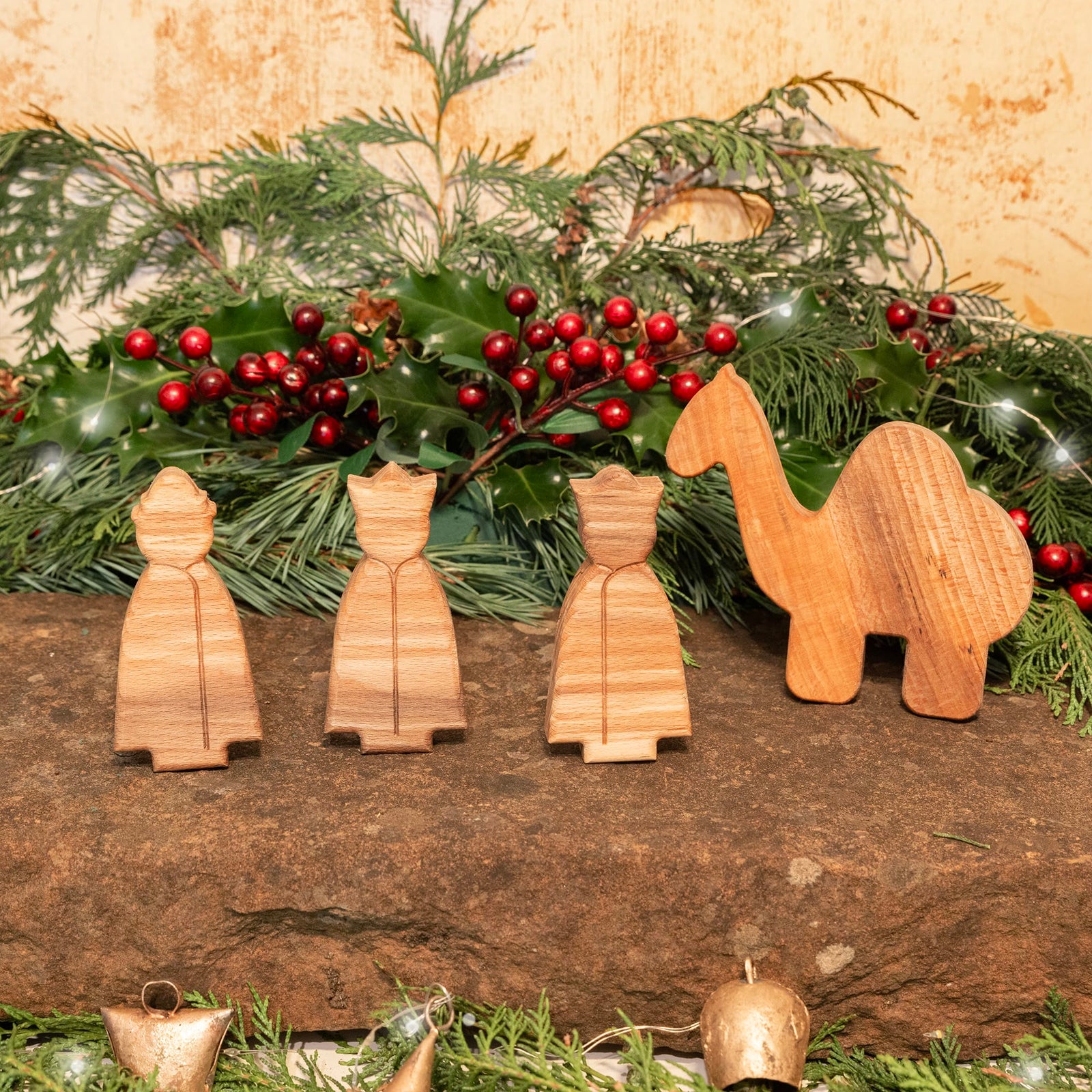 We Are Fair Trade Ltd Modular Nativity Set - Wise Men & Camel Additional Set