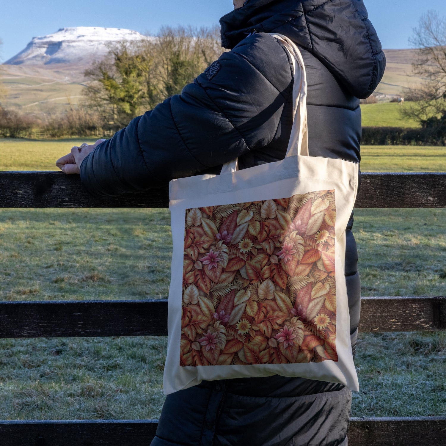 We Are Fair Trade South American Flowers Tote Bag - Vibrant