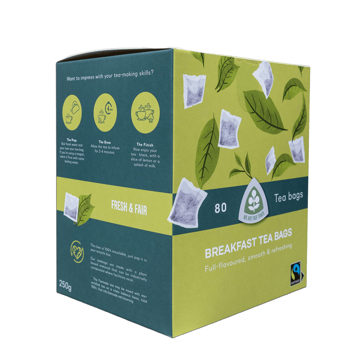 We Are Fair Trade We are Fair Trade 80 breakfast blend teabags