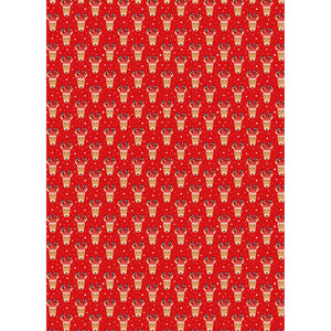 Santa & Rudolph Wrap