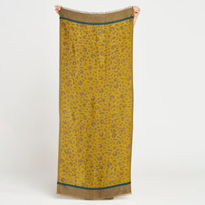Sara GOTS Organic Cotton Reversible Scarf Multi