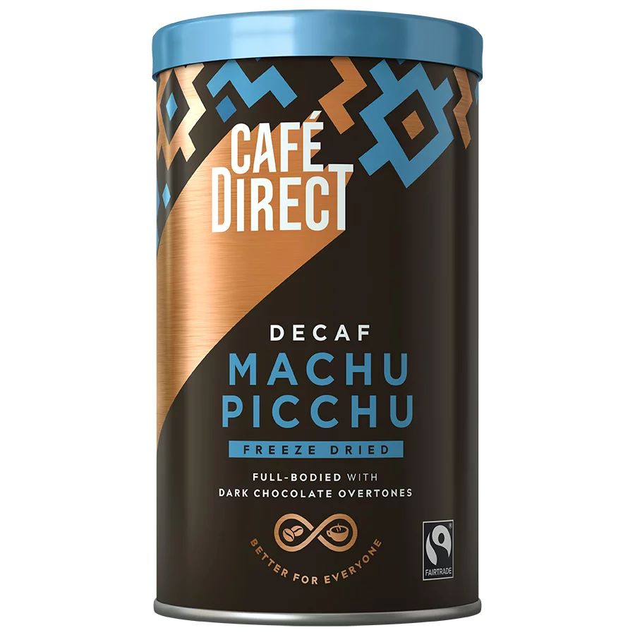 Cafédirect Fairtrade Freeze Dried Instant Machu Picchu Decaf 100g