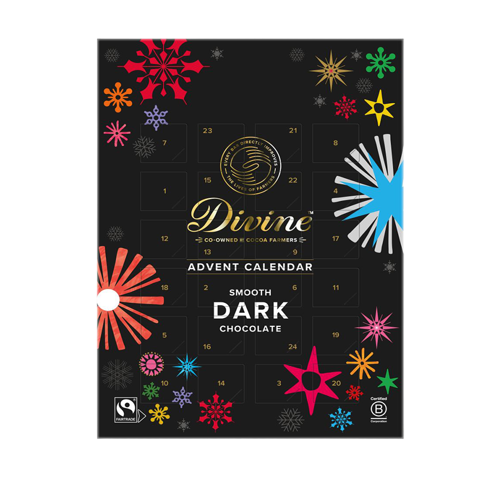 Divine Dark Chocolate Advent Calendar, 85G