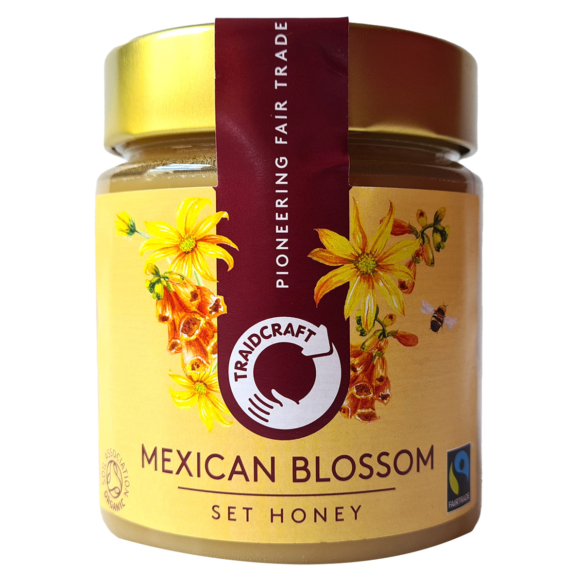 Traidcraft Fairtrade Organic Mexican Blossom Set Honey 500g