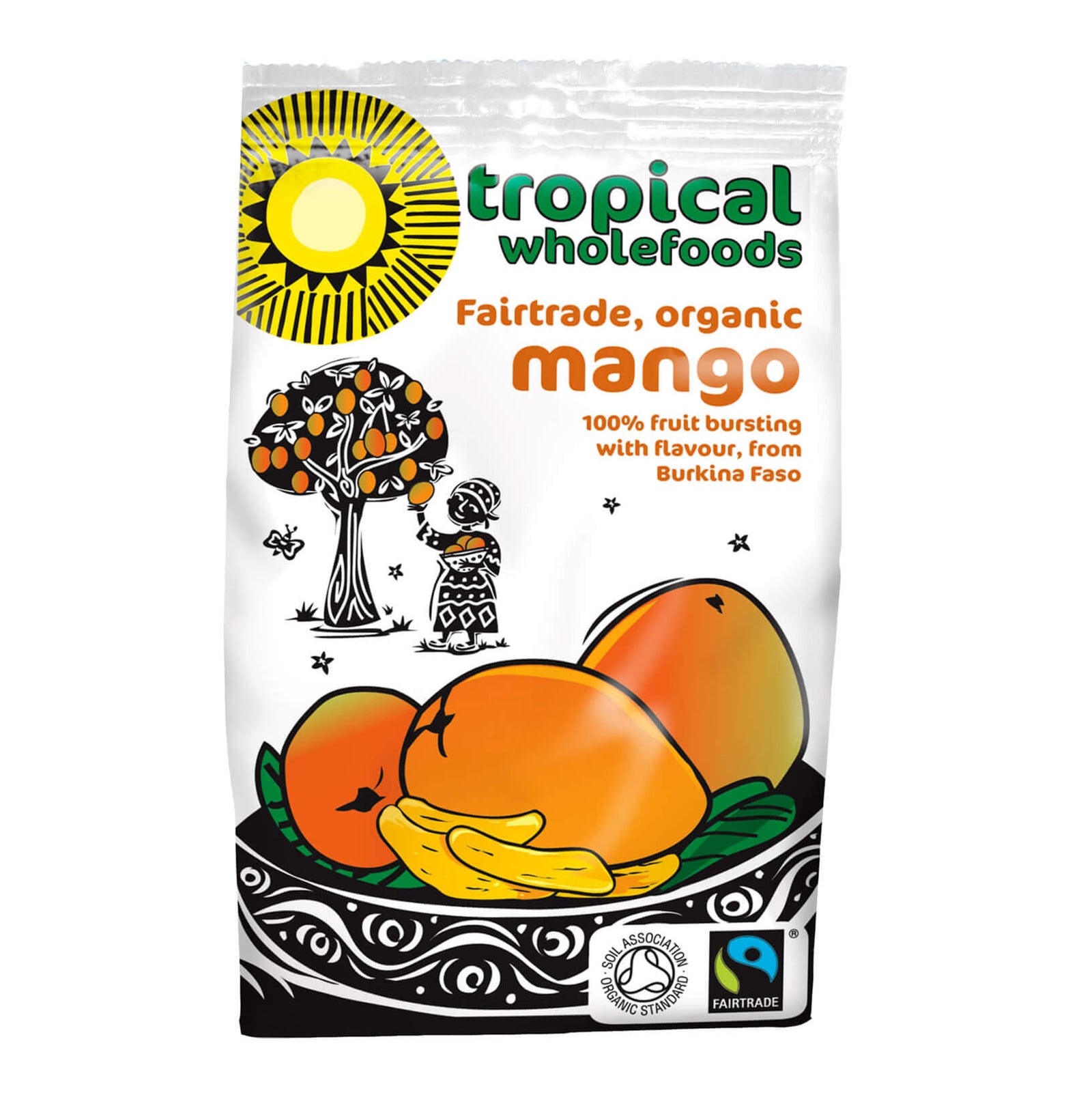 Fairtrade Chewy Organic Mango (100g)