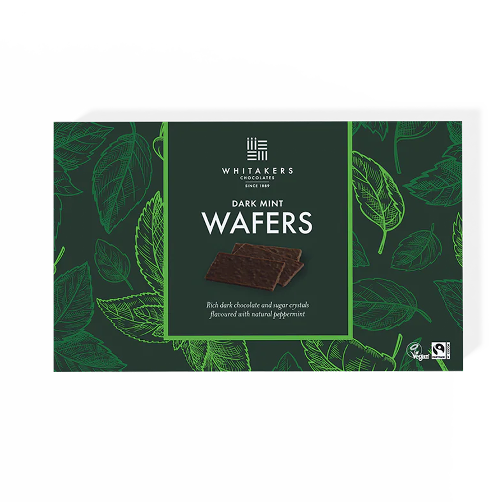Dark Chocolate Mint Wafer Thins (175g)