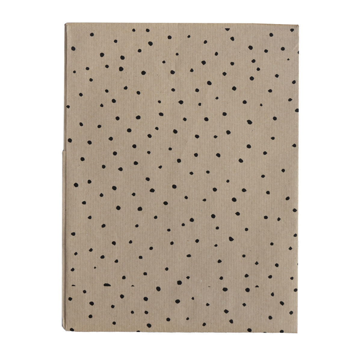 Dots Recycled Eco Kraft Wrapping Paper (1m x 50cm)