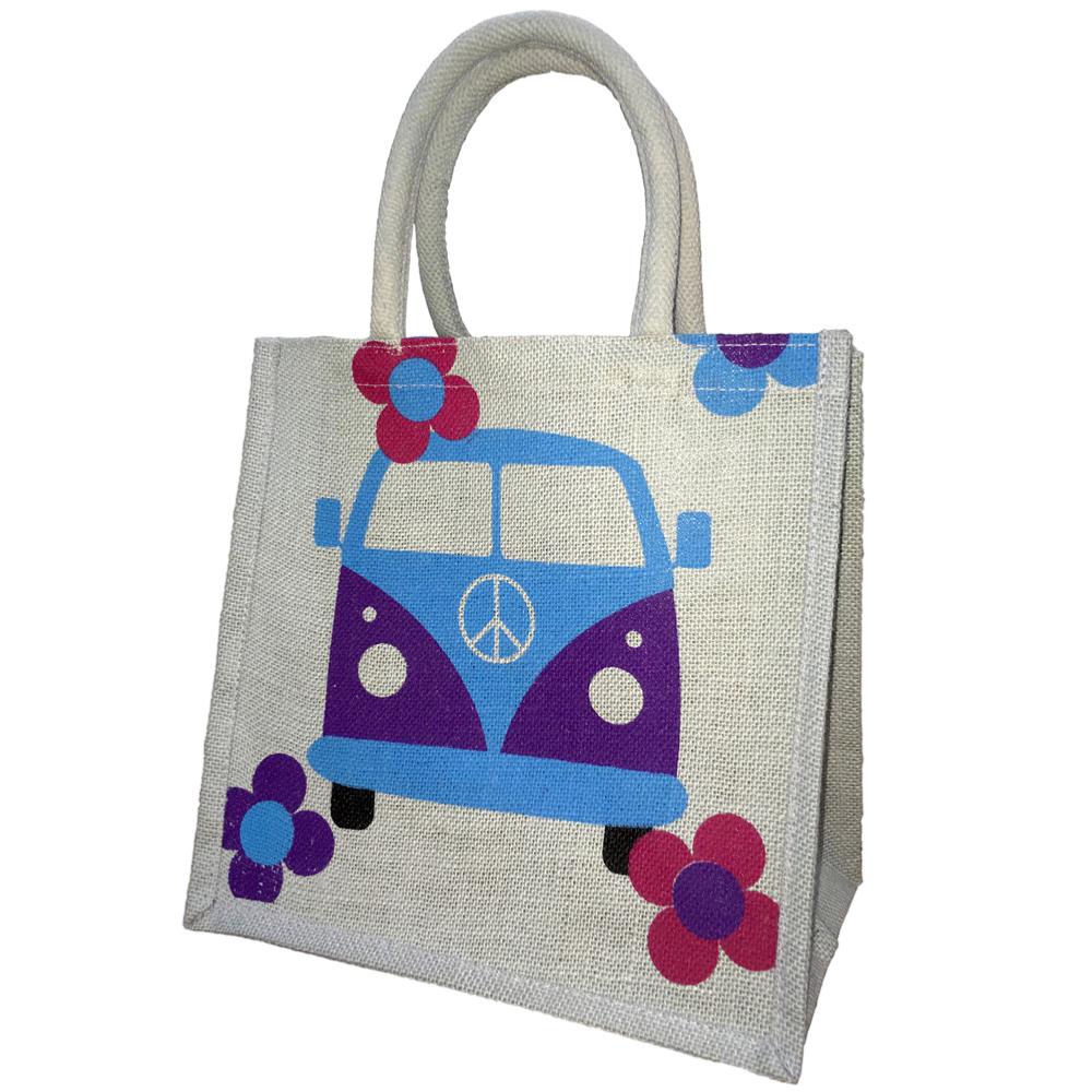 Jute shopping bag- campervan