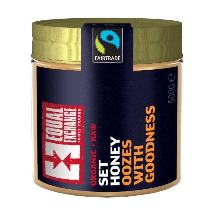 Fairtrade Organic Raw Set Honey (500g)