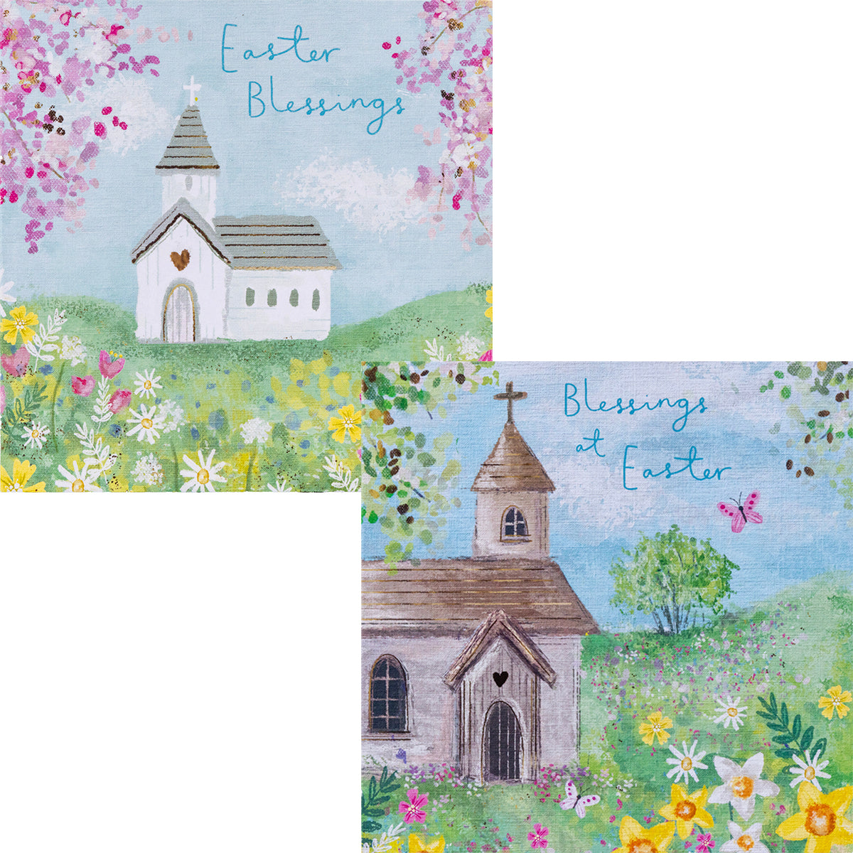 Easter Blessings Charity Easter Cards (Pack of 10)
