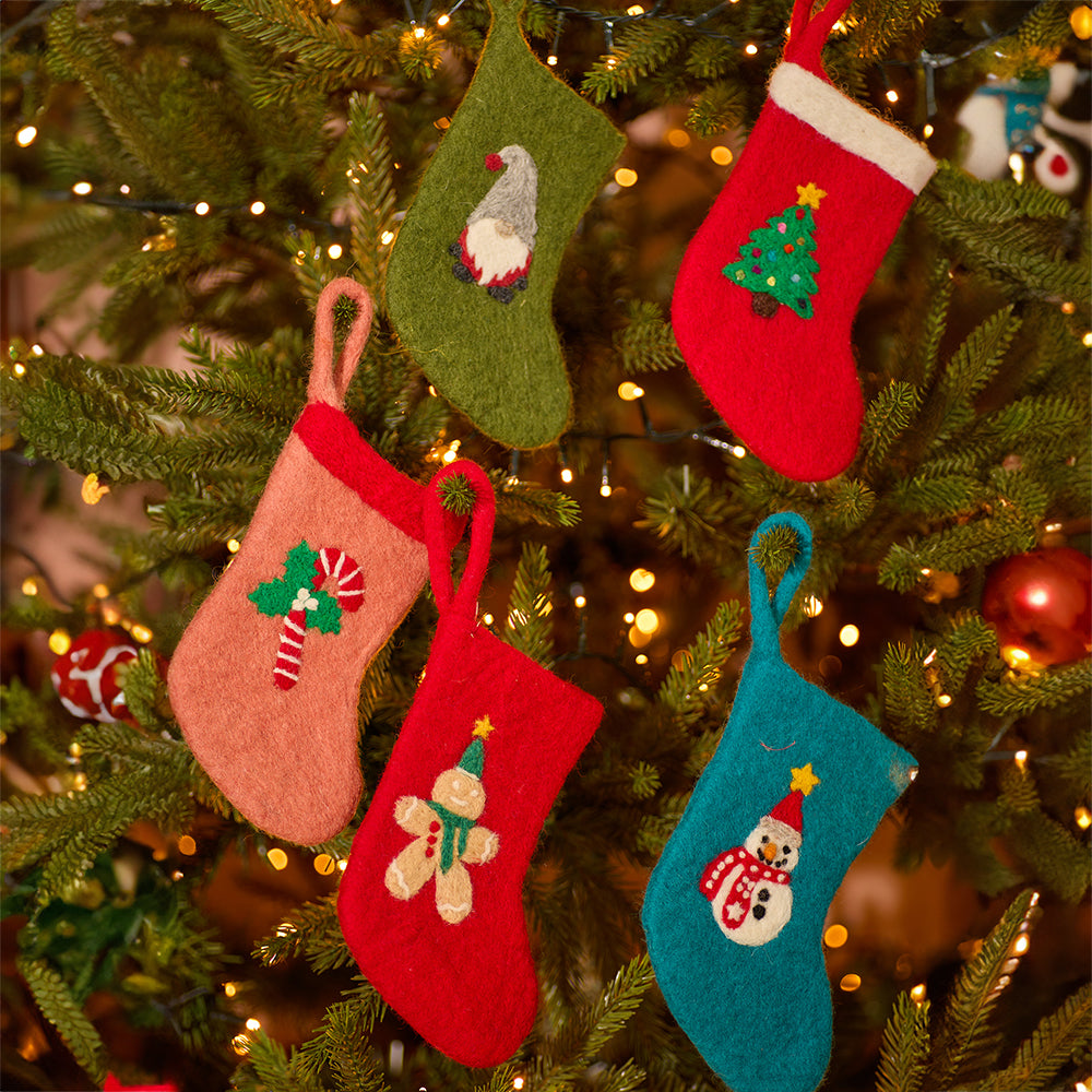 Felt Character Mini Stockings