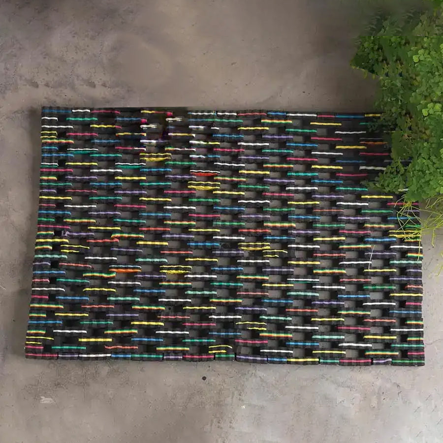 Multicoloured Flip-Flop Doormat