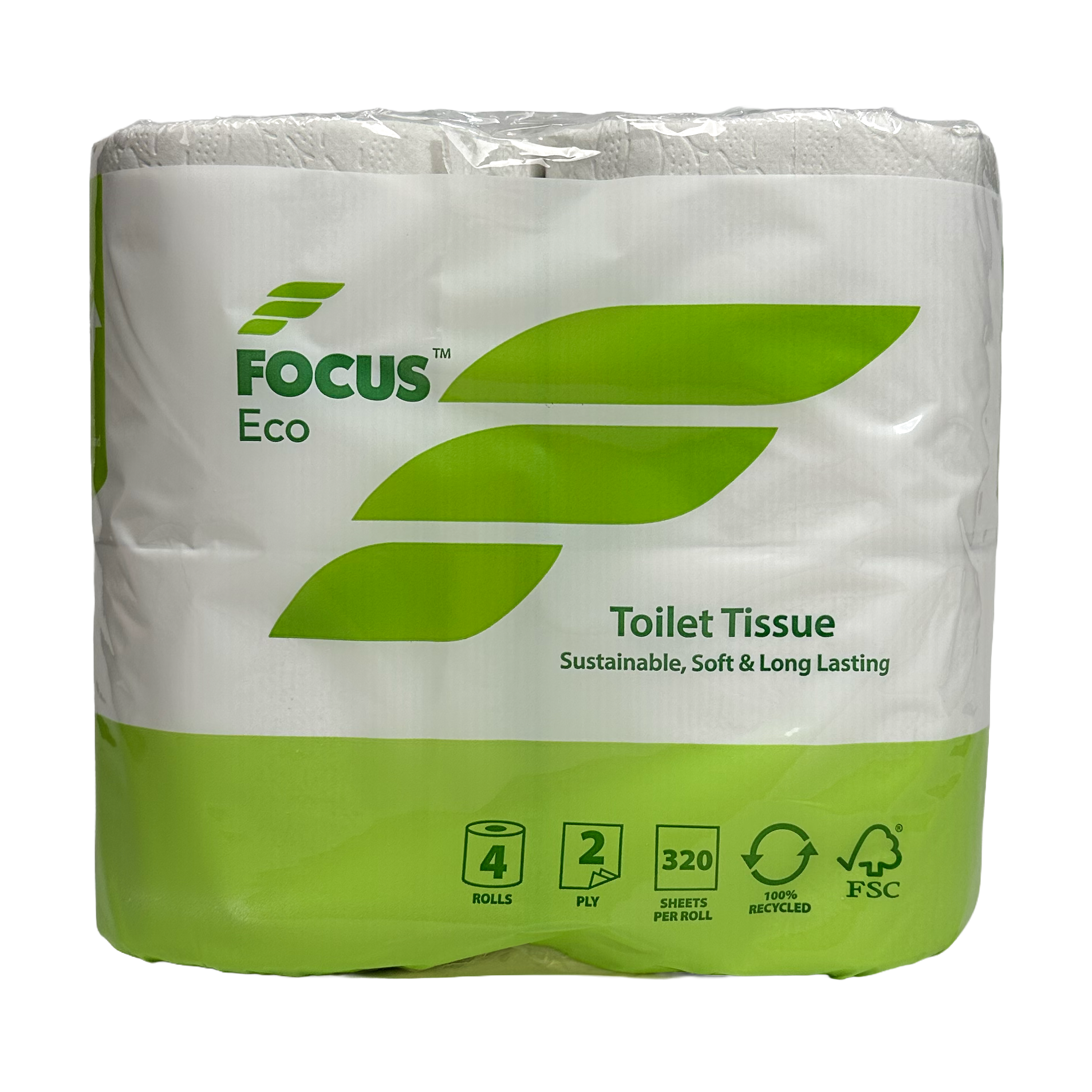 Nature 320 Sheet Toilet Tissue Recycled  (4 rolls)