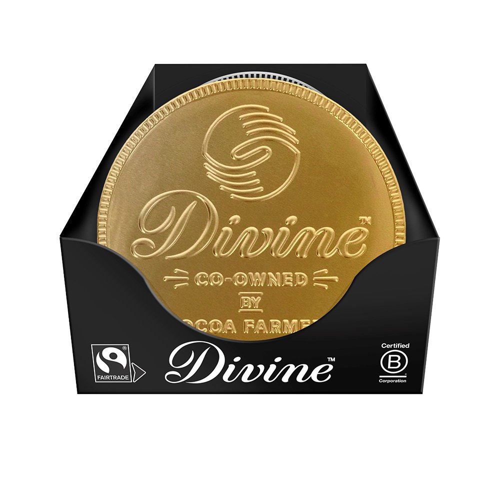 Divine Milk Chocolate Giant Coin (58g)