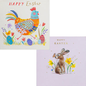 Happy Easter Charity Easter Cards (Pack of 10)