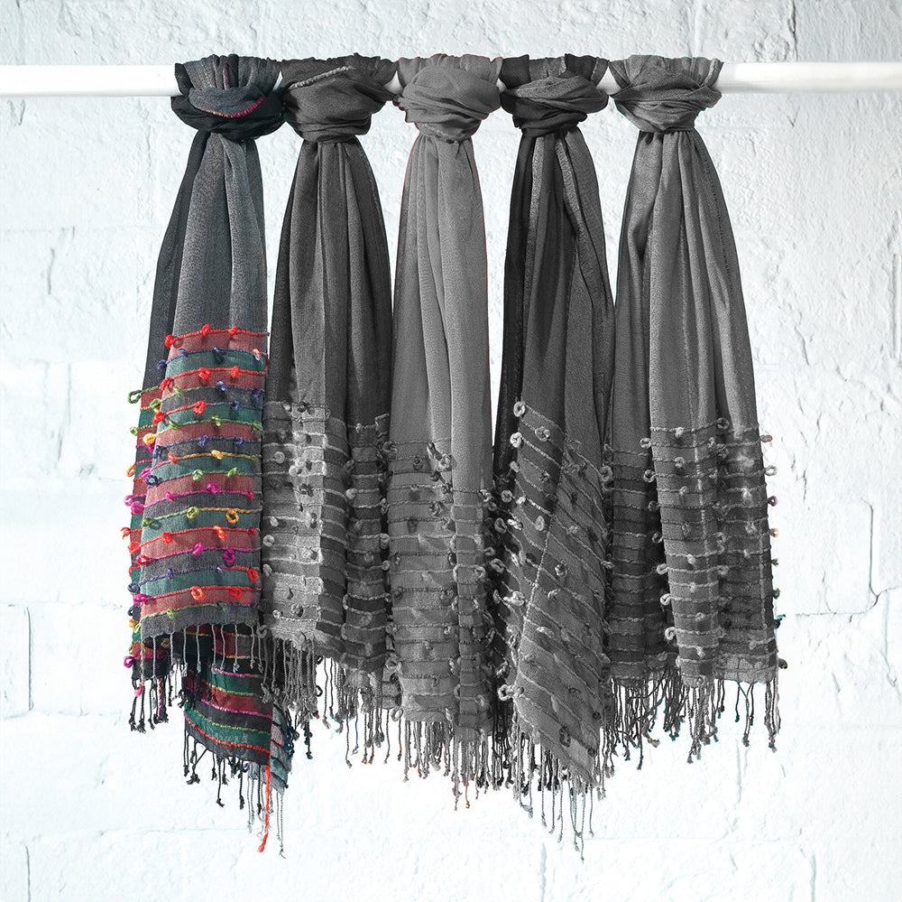 Indian Scarf with Loops