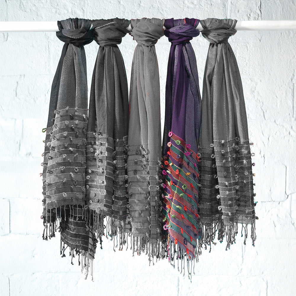 Indian Scarf with Loops