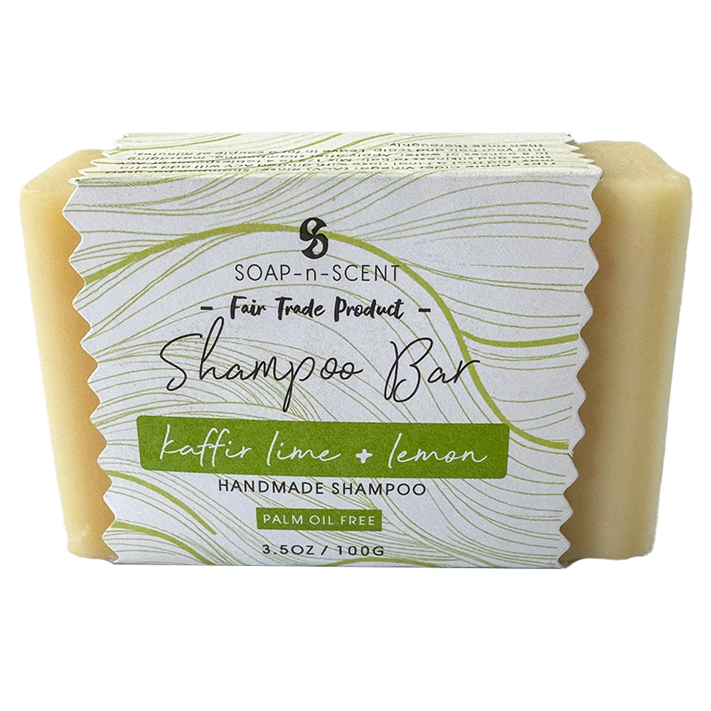 Kaffir Lime &amp; Lemon Shampoo Bar (100g)