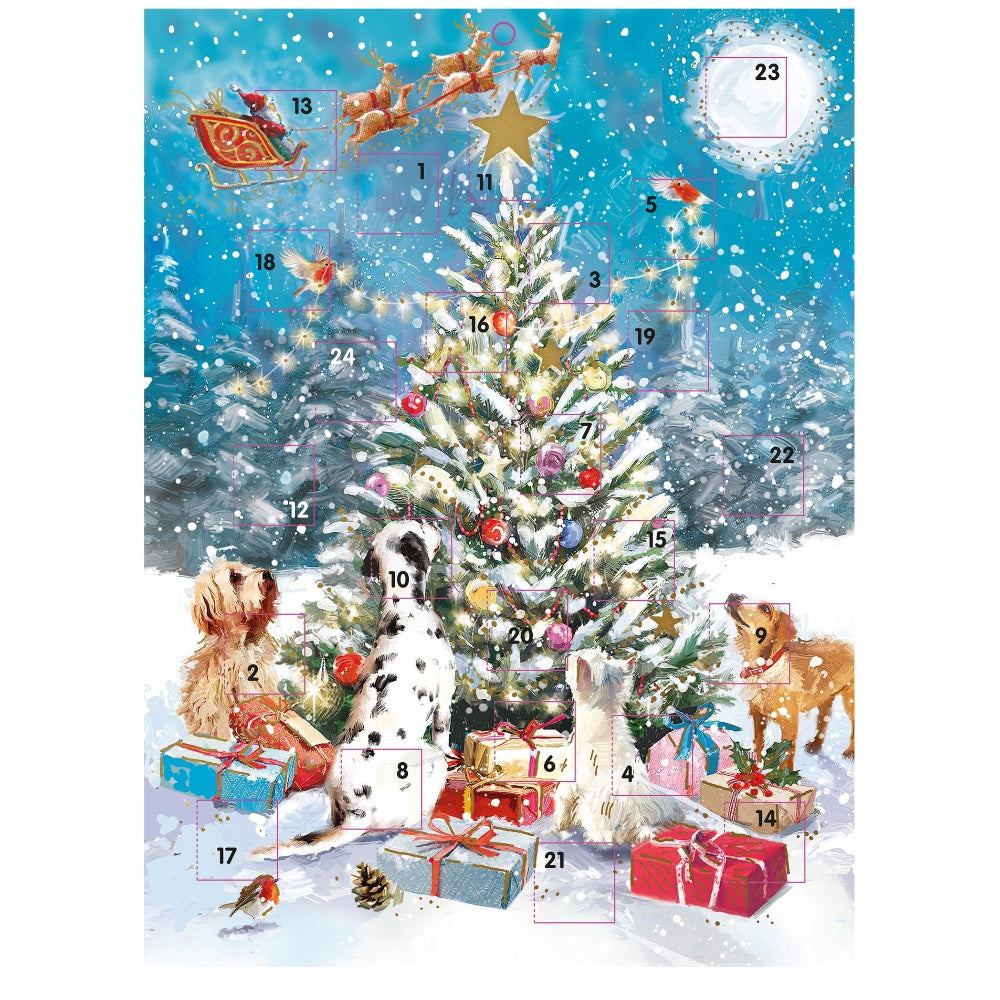 Advent Calendar Card - CHRISTMAS TREE