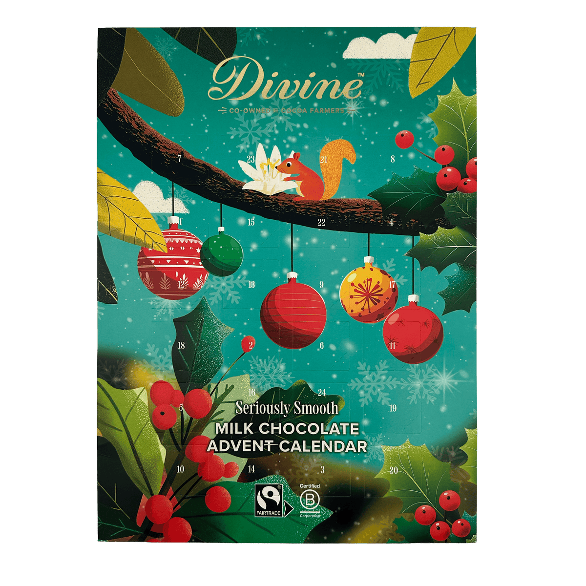 Divine Milk Chocolate Advent Calendar, 85G (2026 Design)