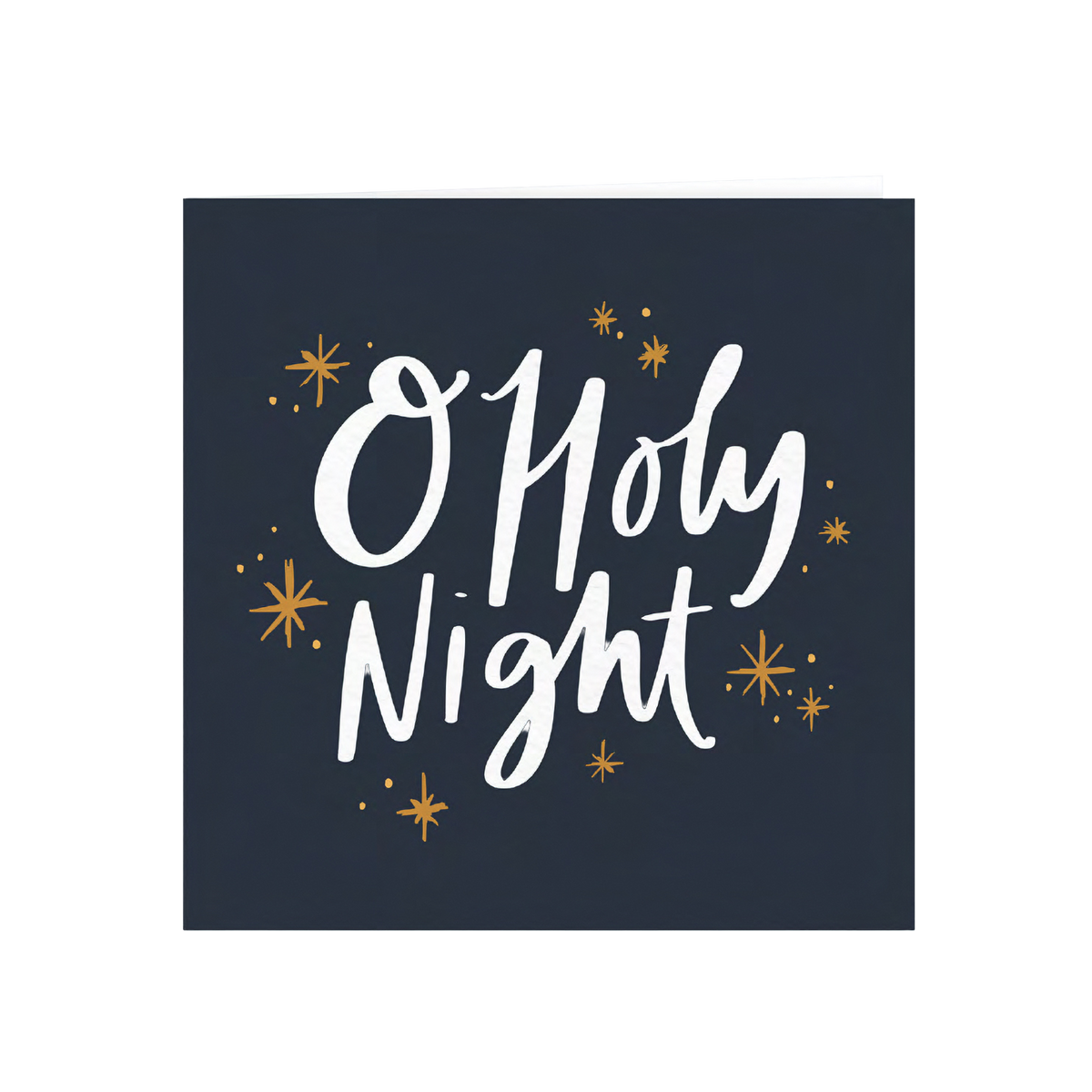 &#39;O Holy Night&#39; Luxury Christmas Card