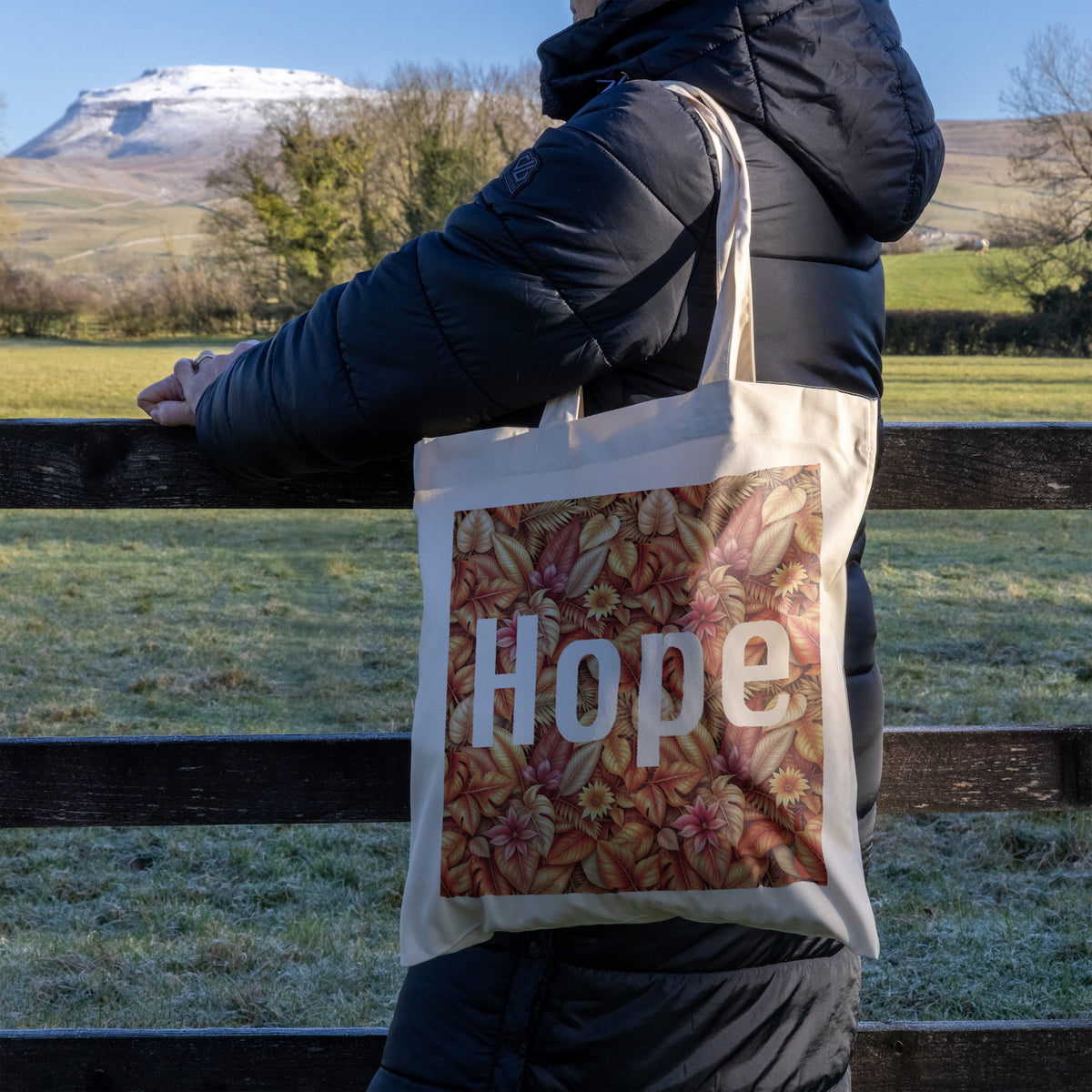 South American Flowers Tote Bag - Vibrant