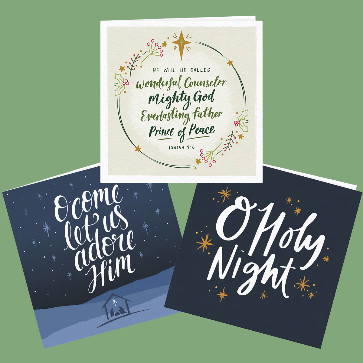 Luxury scripted card bundle (3 designs) 10% off