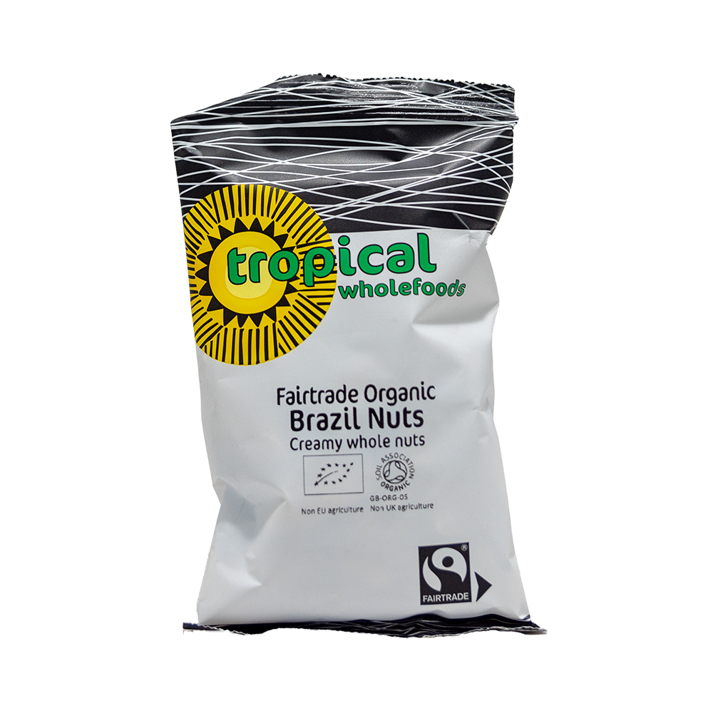 Organic Fairtrade Brazil Nuts (125g)