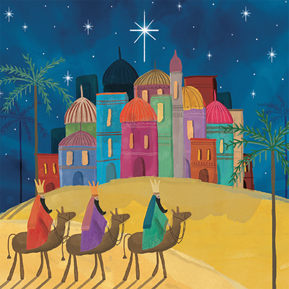 Three Wise Men - Christian Charity Christmas Cards (Pack of 10)