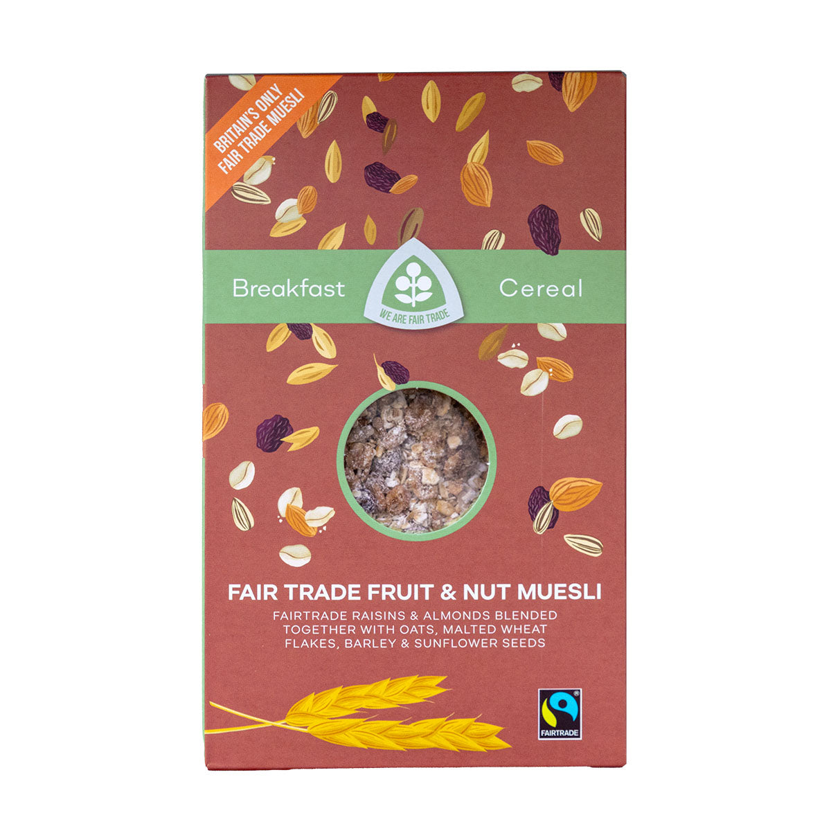We Are Fair Trade Fruit and Nut Muesli (Case) - save 5%