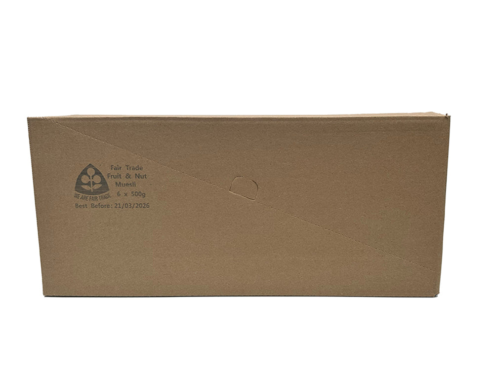 We Are Fair Trade Fruit and Nut Muesli