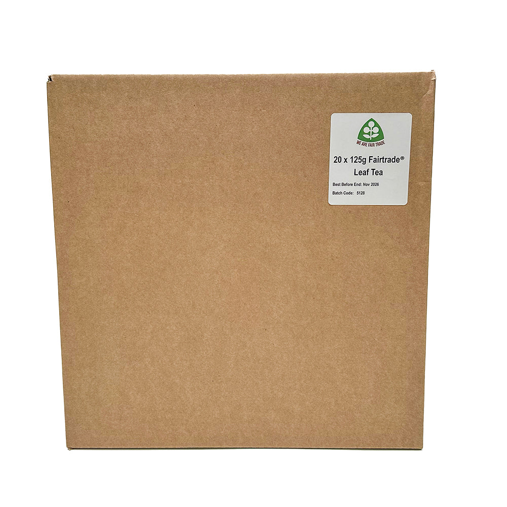 We are Fairtrade breakfast blend loose leaf tea