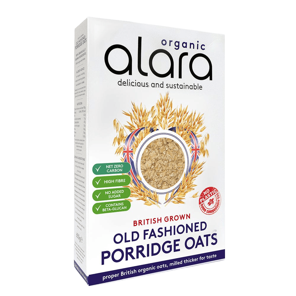 Alara British Grown Old Fashioned Porridge Oats