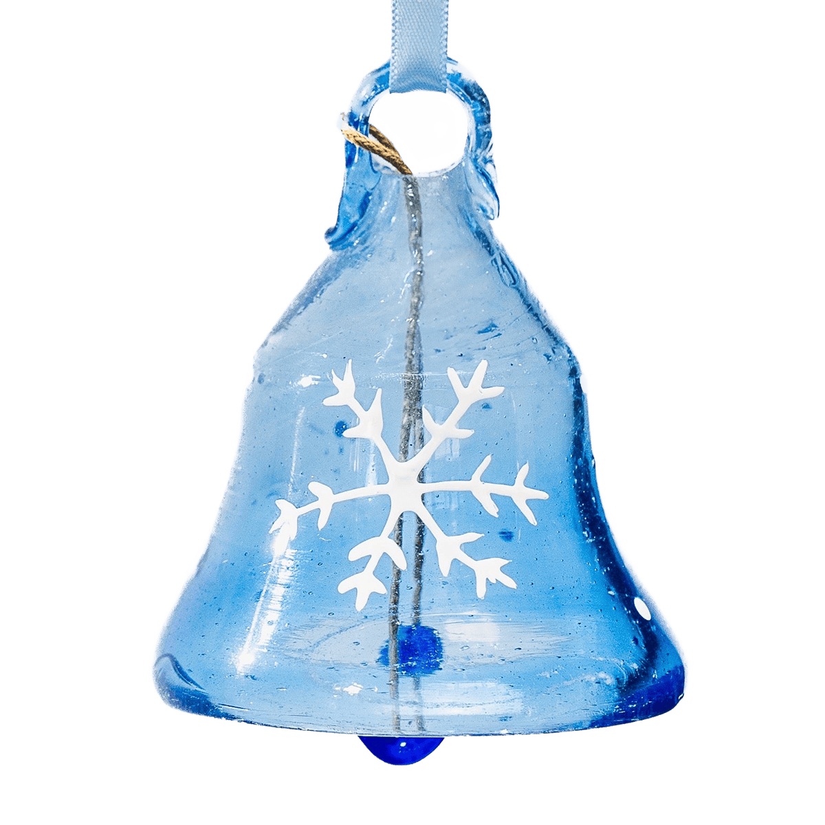 Bethlehem Baubles Christmas Bell - Blue