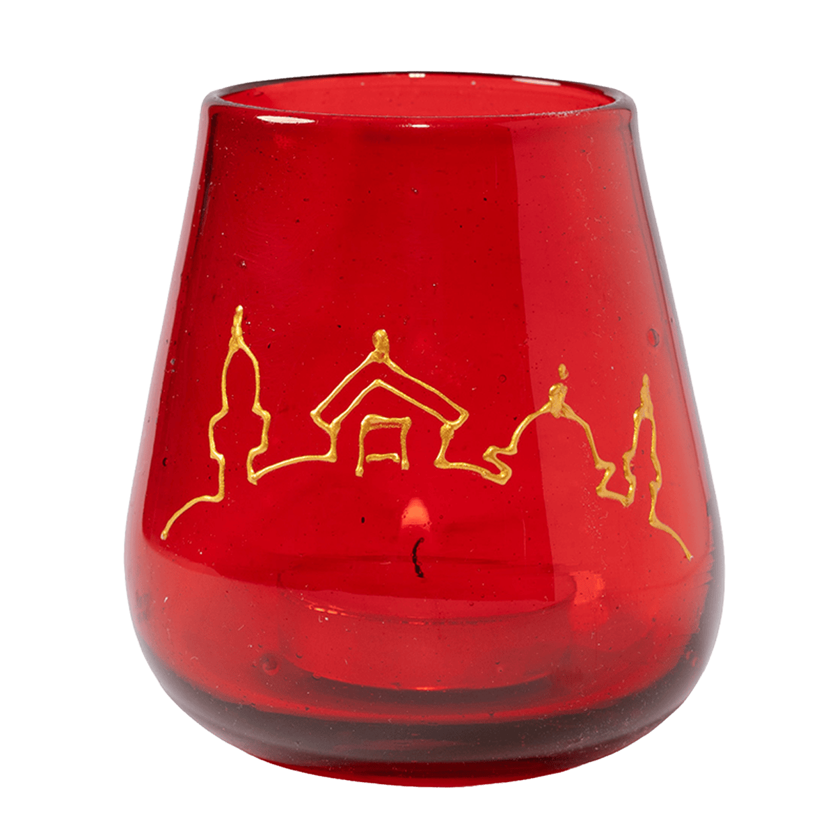 Bethlehem Baubles Peace Light - Red