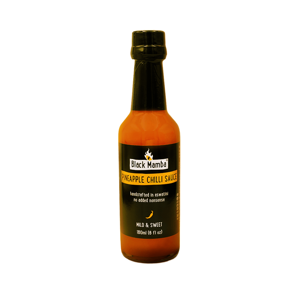 Black Mamba Black Mamba Pineapple Chilli Sauce (180ml) | Mild Sweet & Spicy Sauce