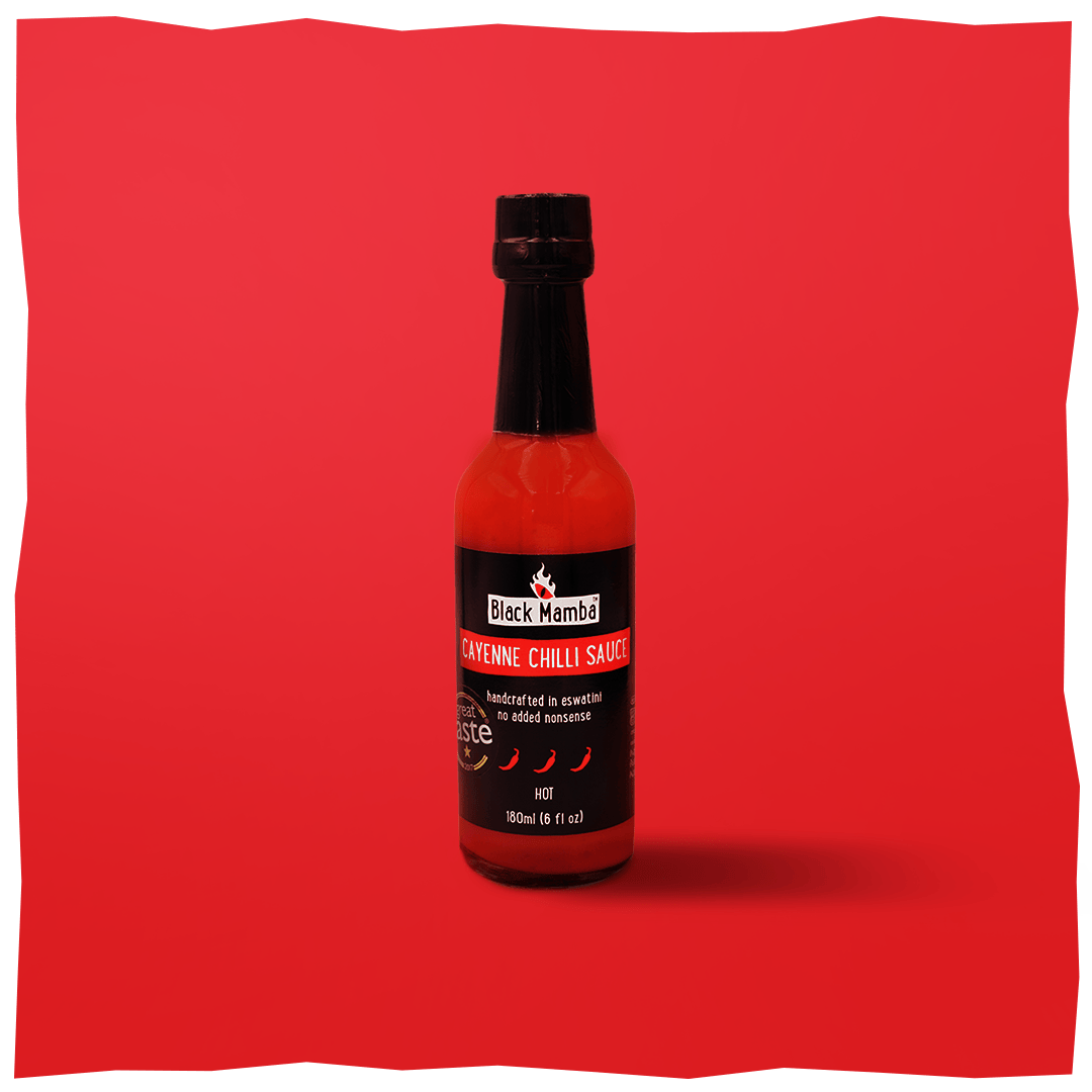 Black Mamba Cayenne Chilli Sauce - 180ml
